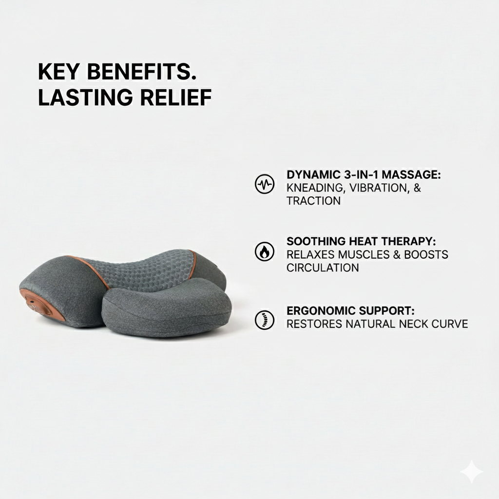 TheraVive™ Neck Massager Pillow