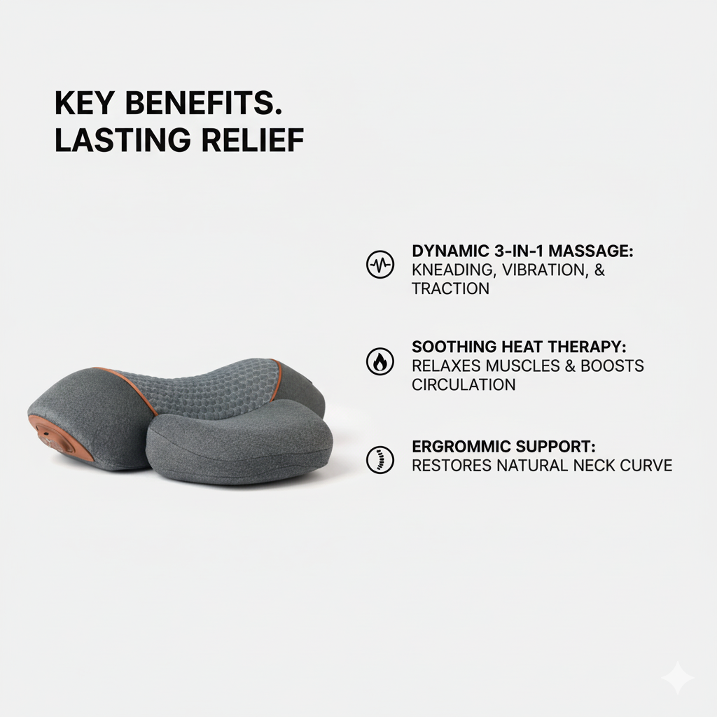 TheraVive™ Neck Massager Pillow